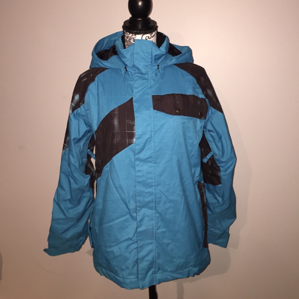 Blue and Black Kids Jacket